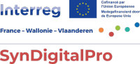 Digitalisation et Innovation transfrontalière dans la Santé Logo